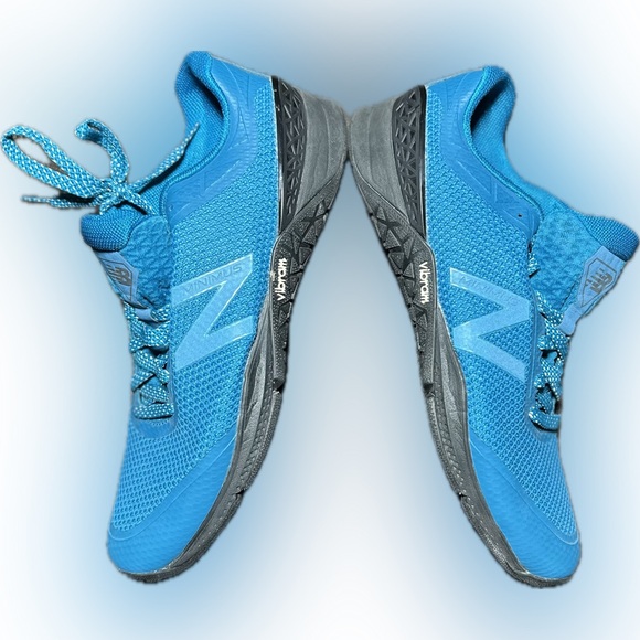 New Balance Men's Minimus Cross Trainer Ozone Blue/Black Vibrant size 14 - Picture 9 of 9